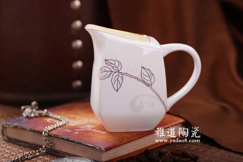 景德镇欧式陶瓷咖啡具方型醉美人