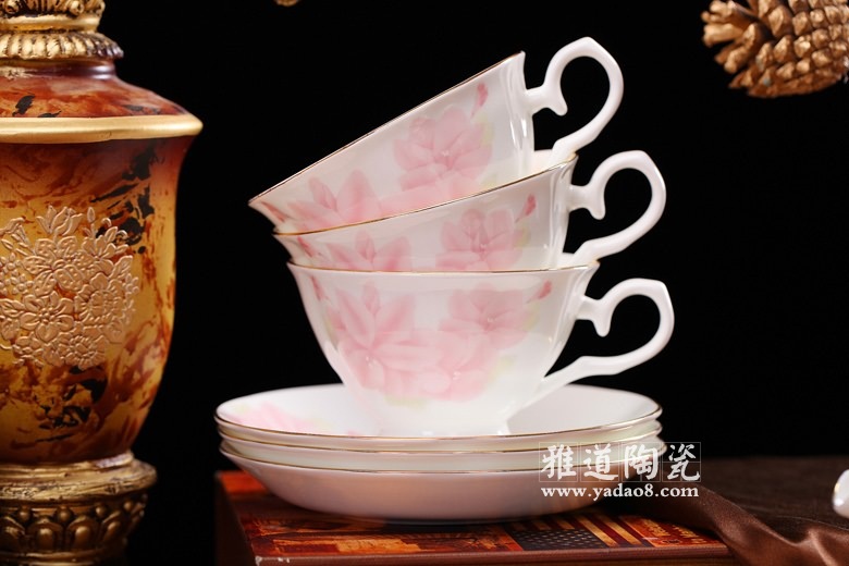 景德镇英式陶瓷咖啡具水木年华