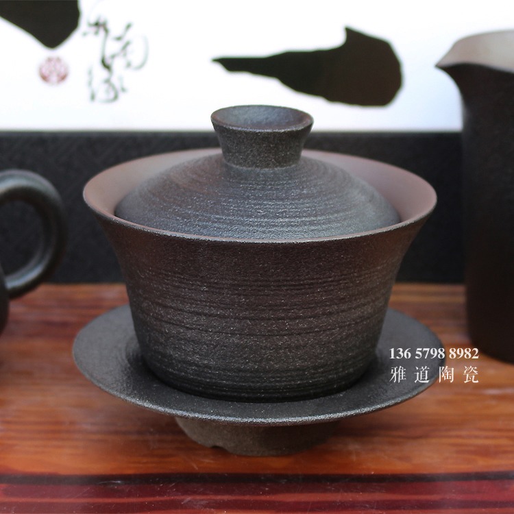 景德镇盖碗精品陶瓷功夫茶具套装-盖碗
