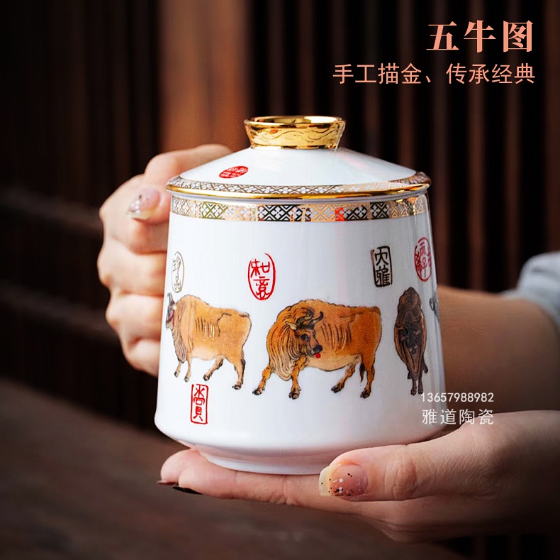 男士高档茶杯（景德镇高档瓷茶杯十大排行）(图3)