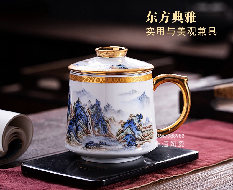 男士高档茶杯（景德镇高档瓷茶杯十大排行）(图1)