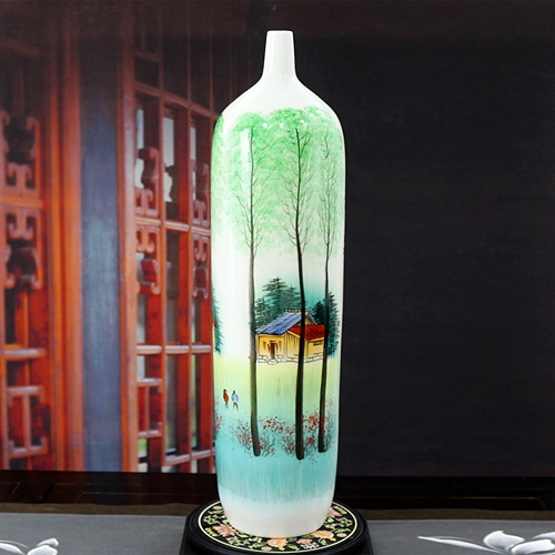 景德镇陶瓷花瓶客厅摆件（十款高颜值瓷器花瓶精选）(图7)